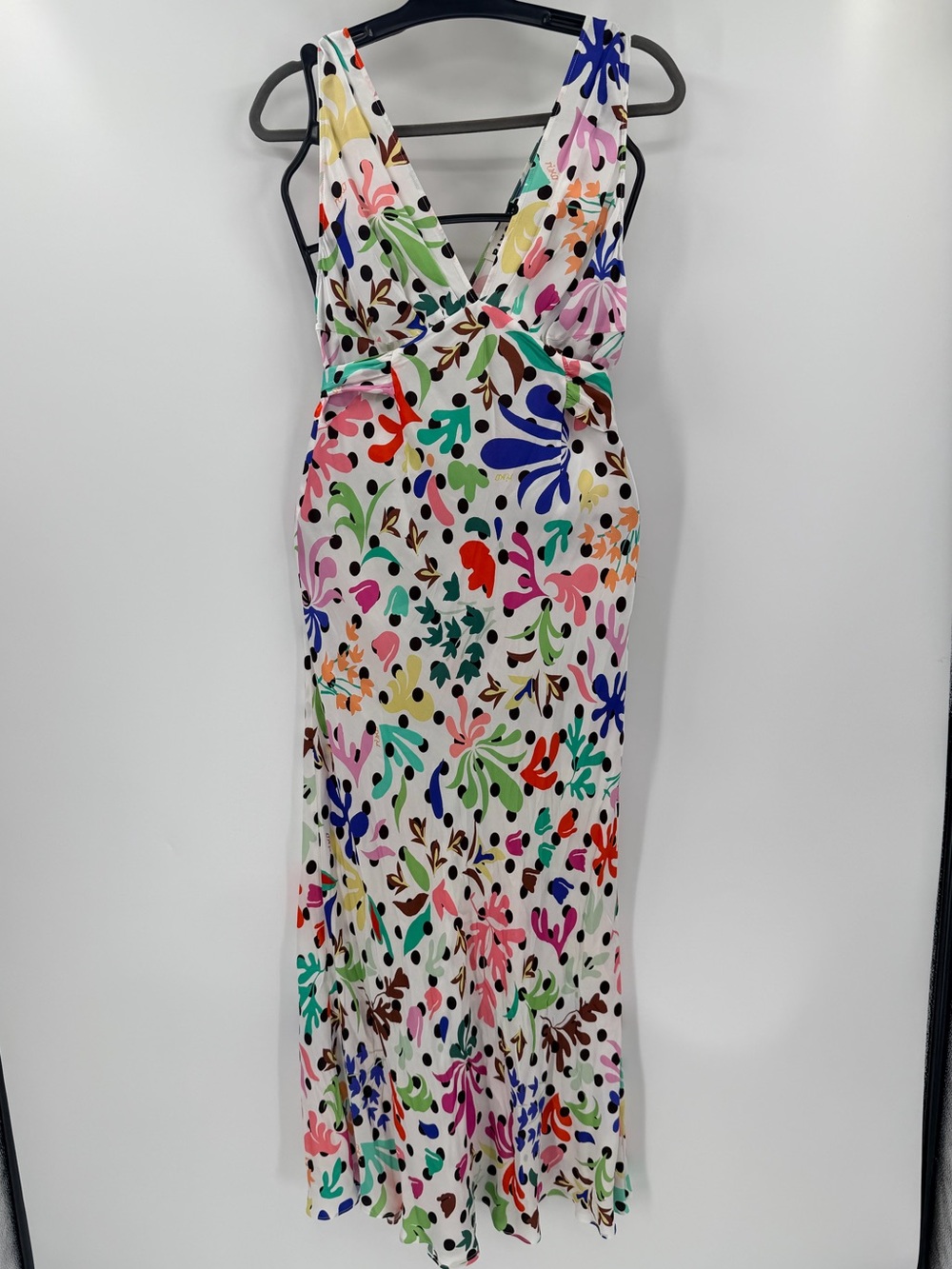 RIXO LONDON Lauriane Midi Dress Small US 6 UK 10 - Picture 3 of 7